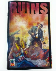 MARVEL-Comics-RUINS-1995-1-Key-ALEX-ROSS-Art-Acetate-Cover-VF-NM-Ships-FREE