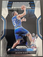 2018-19 Panini Prizm Dominance Jason Kidd #13 Dallas Mavericks Card! D73
