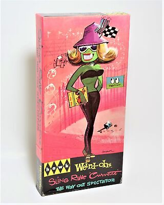 Hawk 637 Weird-Ohs Sling Rave Curvette The Way-Out Spectator OPEN BOX Model Kit | eBay Hawk 637 Weird-Ohs Sling Rave Curvette The Way-Out Spectator OPEN BOX Model Kit | eBay