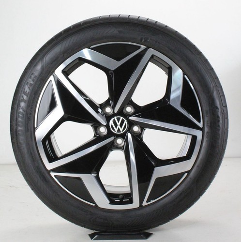 VW ID.3 Sommerräder 19 Zoll Alufelgen Andoya schw. gl. Felgen 10A601025H - Bild 5 von 12