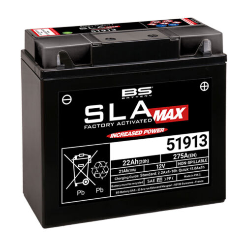BS BATTERY SLA MAX 51913 BMW 1150 R R (K82) BATTERY 2001-2006 - Picture 1 of 3