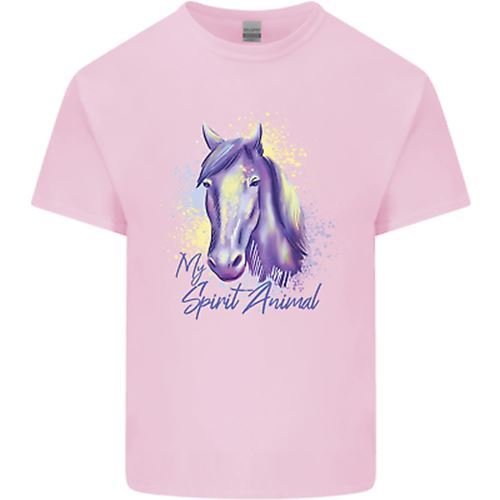 Horse Is My Spiritual Animal Equestrian Mens Cotton T-Shirt Tee Top - Picture 10 of 24