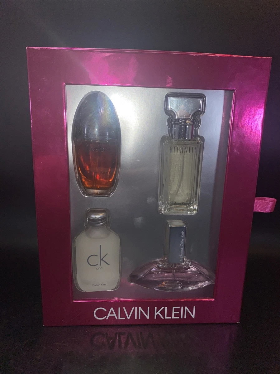 Calvin Klein 4 Pc Miniature Women s Gift Set eBay