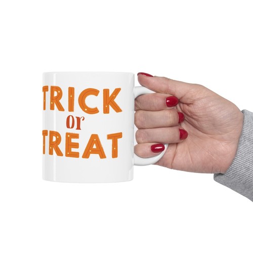 Ceramic Mug 11oz Halloween Pumpkin Funny Gift Trick or Treat Jack-o'-lantern - Bild 13 von 13