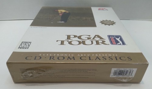 EA Sports PGA Tour Big Box PC CD-ROM Video Game 1995 Golf Simulator NEW - Picture 4 of 4