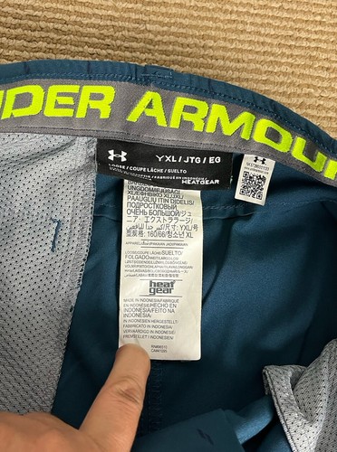 Pantalones Cortos Juveniles Under Armour Talla YXL Sueltos Heatgear Azul Pantalones Cortos - Imagen 5 de 12