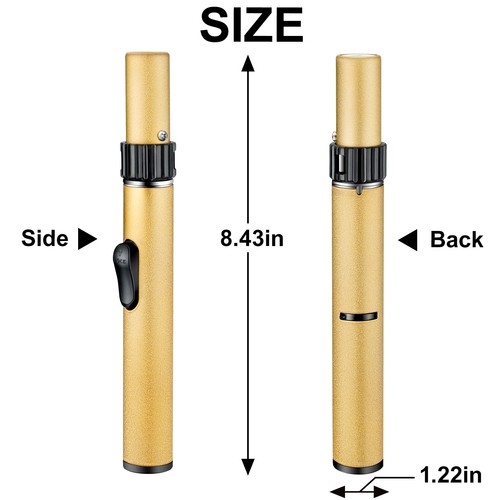 Butane Torch Lighter Jet Flame Butane Lighter Refillable Pen Lighter for Cooking - Picture 42 of 43