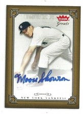 2004 Fleer Greats-Certified Autograph-Moose Skowron-Yankees-Gold -NM