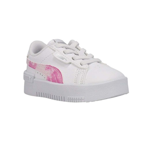 Puma 384884-01 Toddler Girls Jada Bleach Lace Up Sneakers Shoes Casual - - Picture 2 of 5