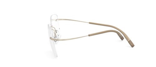 Silhouette TMA THE ICON 5541 DQ 8540 Mercury Sand 53mm Brille, NEU! - Bild 3 von 4