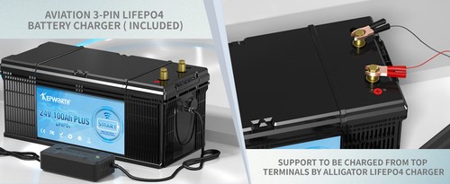 Batería de litio 100Ah 180Ah 300Ah 12V LiFePO4 Bluetooth BMS batería autocaravana barco - Imagen 78 de 110