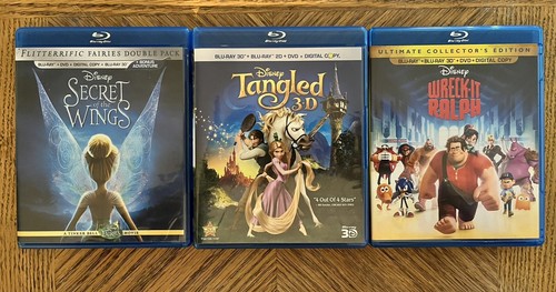 Huge 3D Blu Ray Combo Movie Collection. Disney, Hobbit, Marvel And More. - Picture 14 of 17