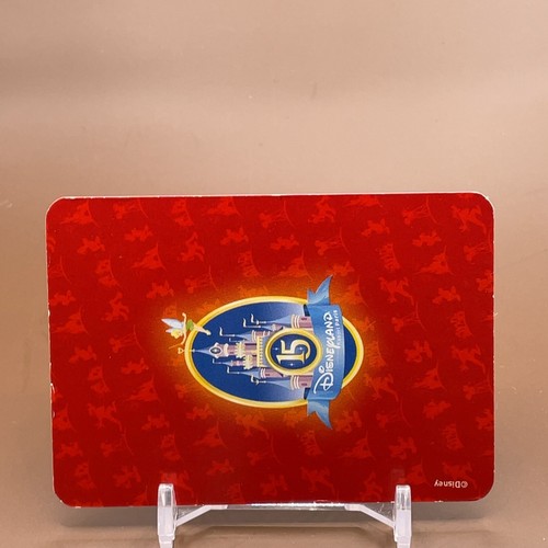 Tarjeta Pinocho No.4 Disney Land 15 Años Disney Resort París Envío Gratuito - Imagen 5 de 5