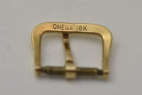 Omega 18K Yellow Gold Tang Buckle, 13mm, Excellent - Picture 4 of 5