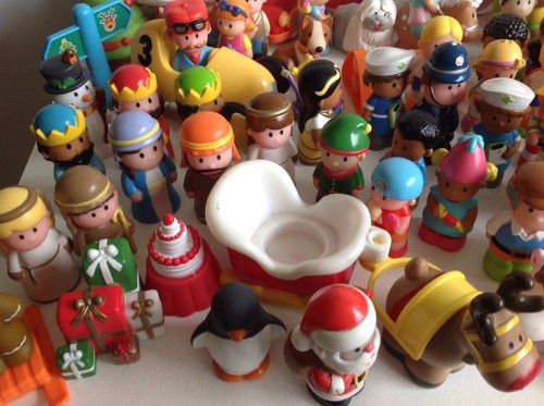 ELC Happyland Sets Animales Granja Vehículos Escolares Figuras de Emergencia Coches etc. - Imagen 4 de 170