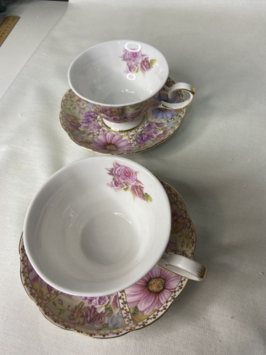 Cup and Saucer X 2 - Royal Devonshire - Tea Time VGC Free Post - Bild 4 von 9