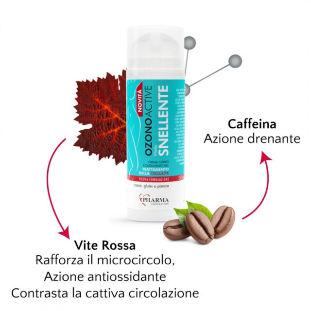 Crema Corpo OZONO ACTIVE YPHARMA Effetto SNELLENTE AntiCellulite Smagliature Crema Corpo OZONO ACTIVE YPHARMA Effetto SNELLENTE AntiCellulite Smagliature