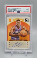 🔥2014 Panini Donruss Jerami Grant RC AUTO #8 Rookie Autograph /199 PSA 9 MINT 