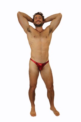 C4M Provocative Classic Thong C4M03 Red Skai