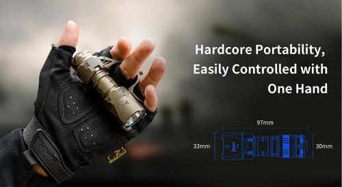Linterna táctica EDC WUBEN T4 USB C recargable MAX 850 lúmenes rango 401 m - Imagen 9 de 58