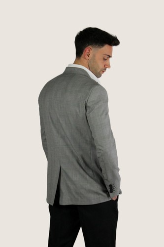 Giacca blazer uomo elegante Sartoriale Principe di galles - Made in Italy - Foto 3 di 6