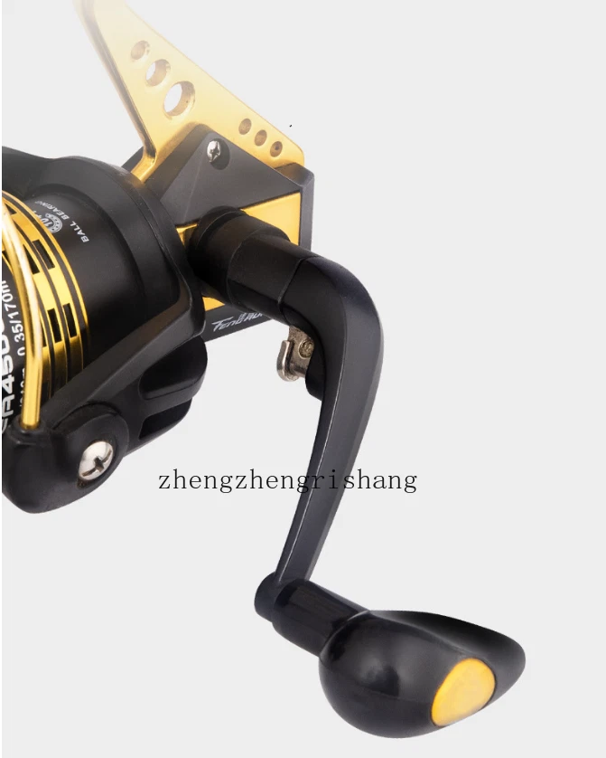 Цельнометаллическая рыболовная спиннинговая катушка 10+1BB для длительного литья серфинга в морской воде 4000-7500 - Изображение 4 из 4