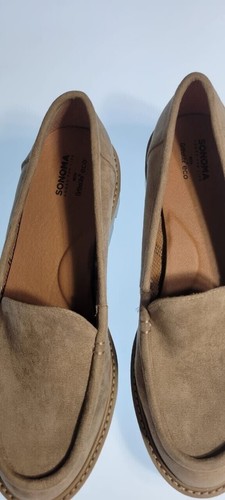 Women Penny Loafer Low Chunky Heel Business Office Slip On Loafe Ortholite ECO - Picture 2 of 10