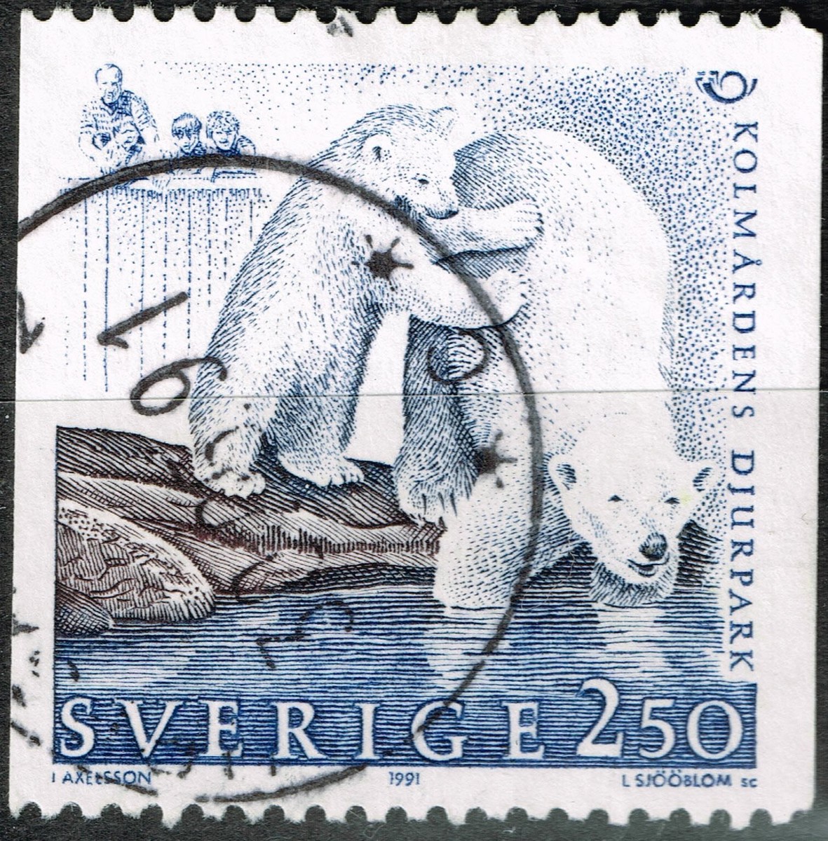 Sweden Fauna Polar Bear stamp 1991 A-2 | eBay