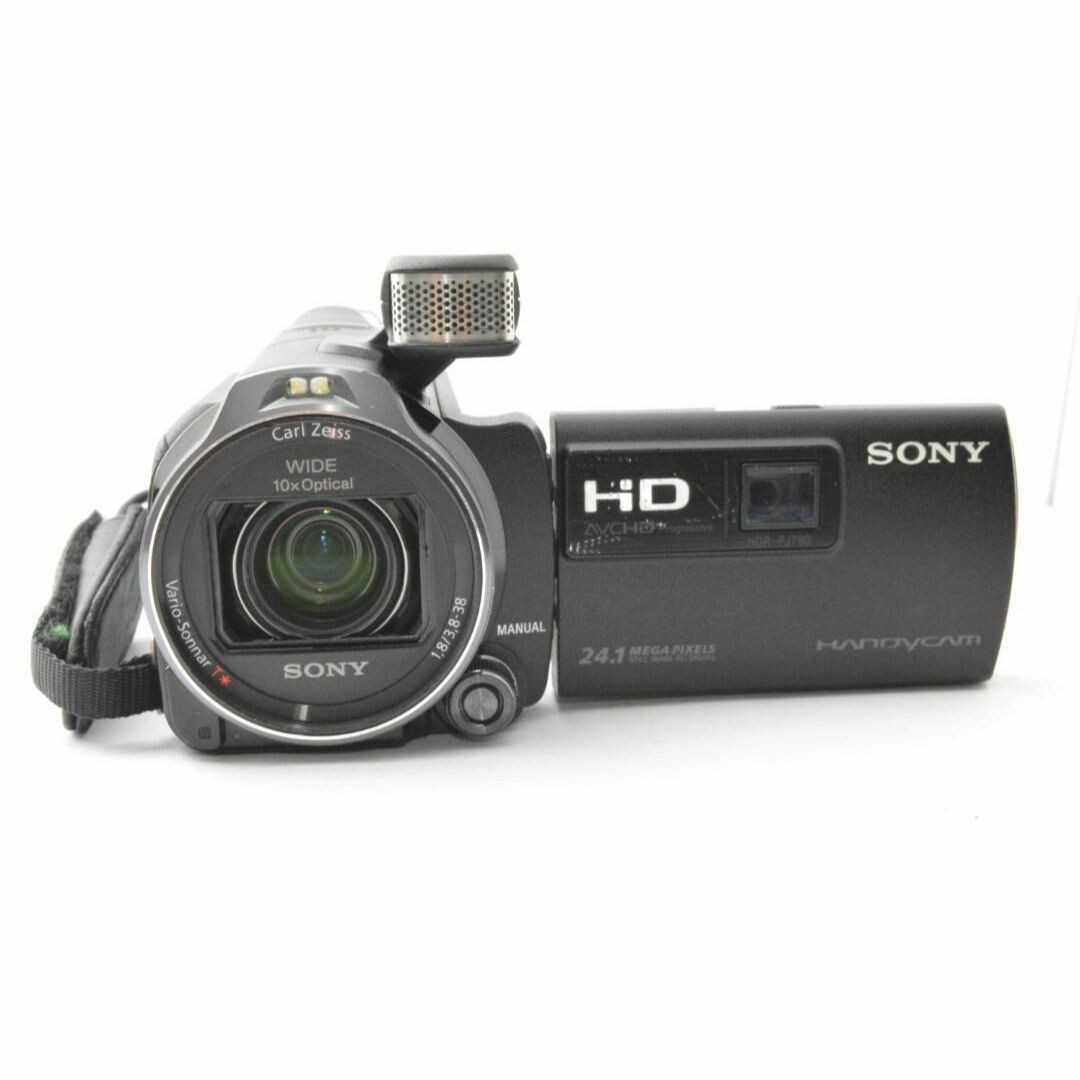 【中古品】SONY HDR-PJ790V ビデオカメラ 内蔵メモリ96GB Amazon | SONY ビデオカメラ HANDYCAM PJ790V 光学10倍 内蔵