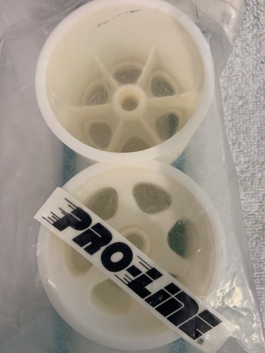Vintage Proline Losi XXT Eliminator 2.2” Front Truck Wheels New Old Stock #2612 - Picture 8 of 10