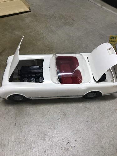 1950s Ideal's Corvette Assembly Kit Vintage Model Car Kit Rare - Picture 8 of 12