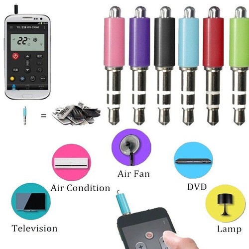 IR PLUG INFRAROSSI JACK 3,5 MM TELECOMANDO ANDROID CELLULARE MINI LETTORE DVD - Foto 2 di 8