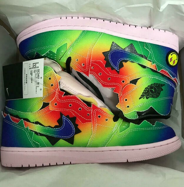 J Balvin Air Jordan 1 DC3481-900 Release Date - Sneaker Bar Detroit