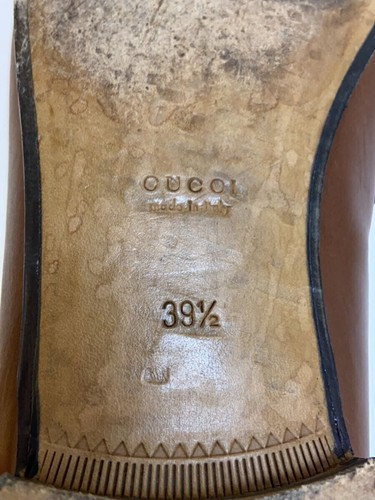 Ballerine donna Gucci taglia 39,5 in pelle marrone - Foto 5 di 7