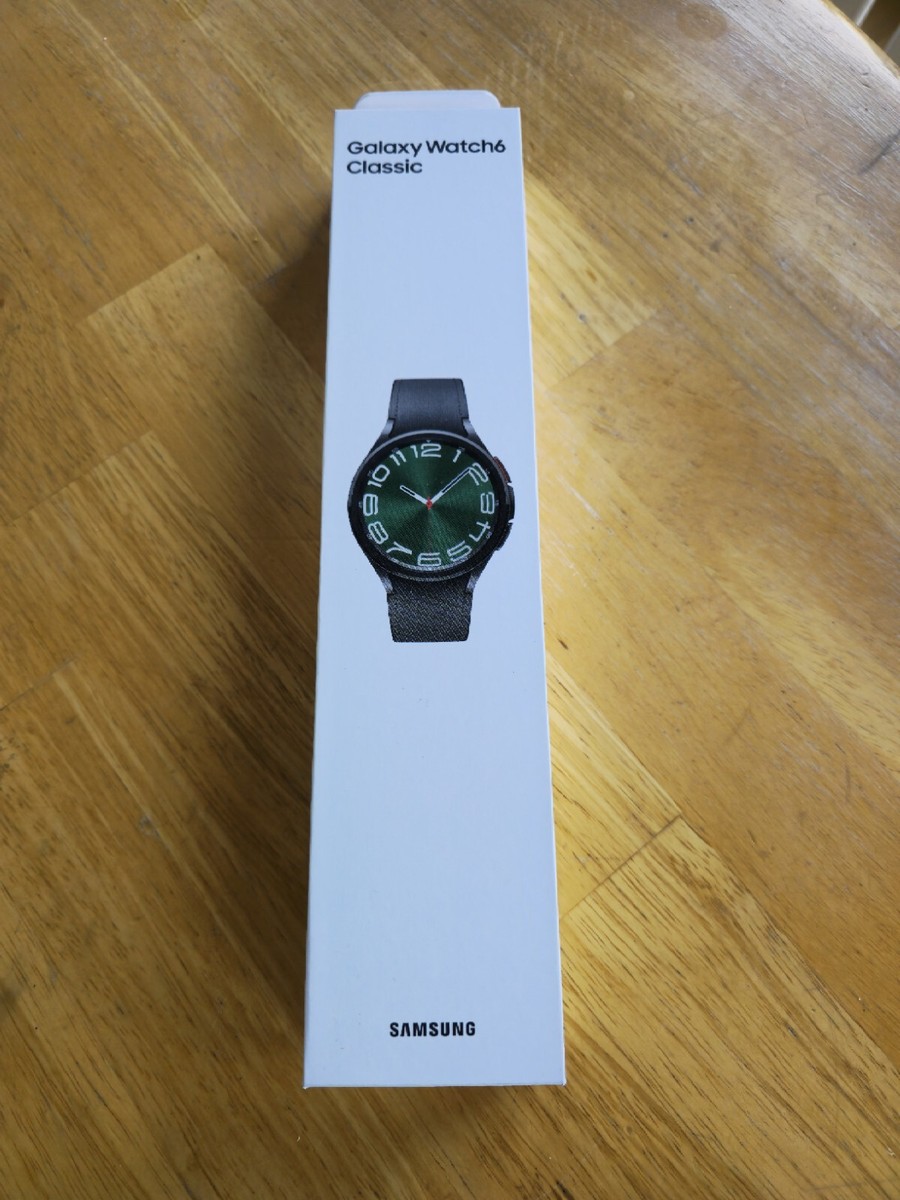Samsung Galaxy Watch 6 Classic LTE - 47mm - Brand New in Samsung Galaxy Watch 6 Classic LTE - 47mm - Brand New in