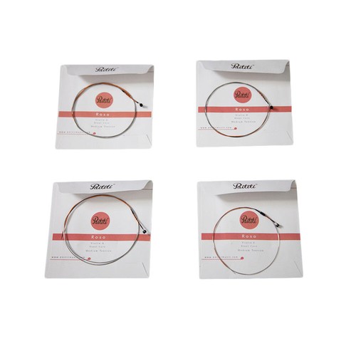 Paititi Premium Rosa Violino Corda Acciaio Core String Set(4) 4/4 Misura Violino - Foto 2 di 6