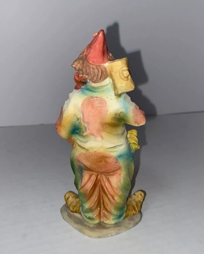 VTG Clown Figurine with Mallet (Armart Imports, 1988) Rare - Picture 4 of 12