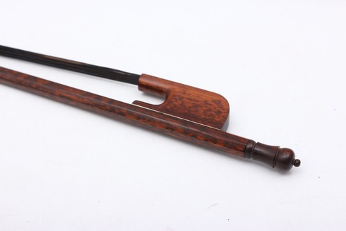 black bow hair Violin Bow 4/4 baroque snakewood Violin parts accessories - Picture 4 of 5