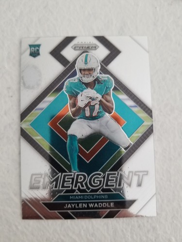 2021 Panini Prizm Emergent RC Jaylen Waddle #E-8 - Picture 1 of 2