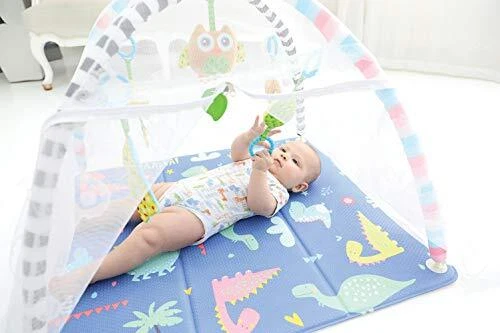 Alfombra de gimnasio para actividades para el cuidado del bebé Foto 3 de 4