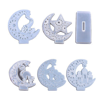 DIY Crystal Epoxy Resin Craft Mould Funny Series Exhibition Board Silicone Mold