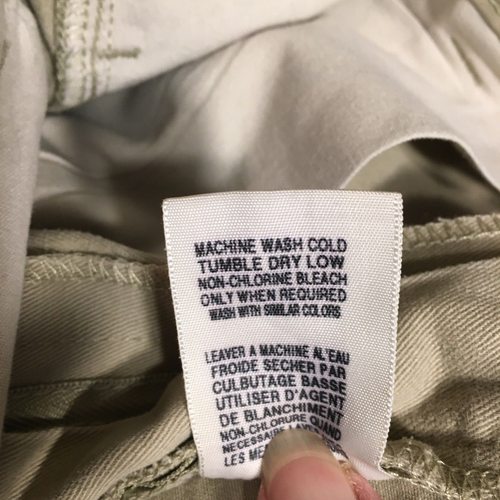 Polo Jeans Co Pants Ralph Lauren Men 34x34 (measures 31) Khaki Beige Chino - Picture 4 of 9