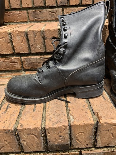 Biltrite ANSI Z41.1-1991/75 10.5 R Botas Militares de Cuero Negro Puntera de Seguridad LEER - Imagen 4 de 23