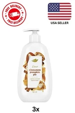 Dove Holiday Treats Hand Wash Cinnamon Pumpkin Pie Limited Ed 12oz Pack Of 3