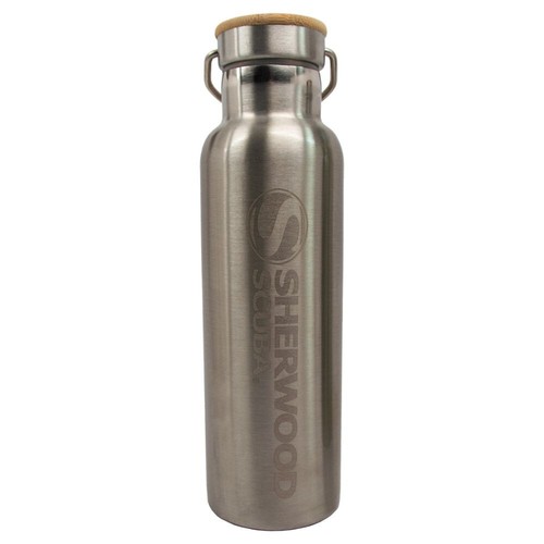 Sherwood Scuba Diving Stainless Steel Water Bottle 21oz - Picture 5 of 5