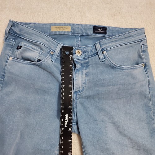 AG Adriano Goldschmied Damen Jeans 28R blau The Legging Ankle Super Skinny - Bild 10 von 14