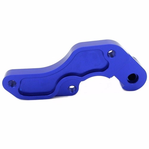 Soporte adaptador disco freno KKE 320MM compatible con Yamaha YZ125 YZ250 YZ250F WR250F azul - Imagen 7 de 12