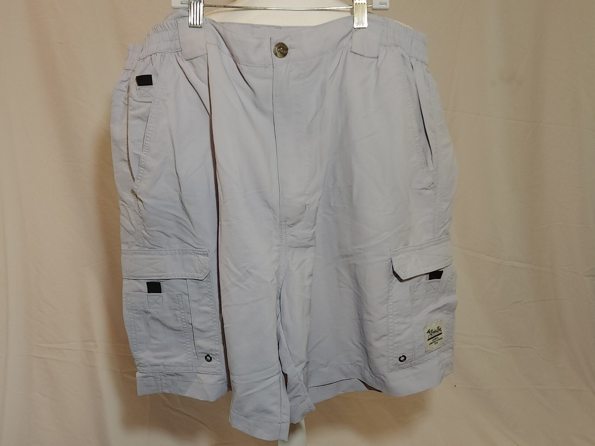 Men's Bimini Bay Outfitters Shorts Gray Size 44 100% Nylon