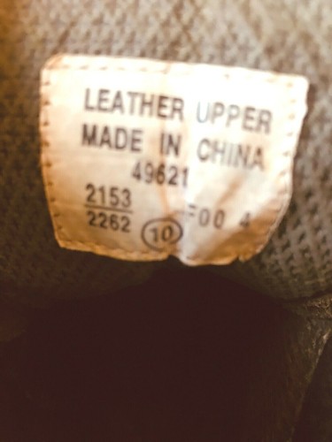 Wrangler Work Wear Mens Brown Leather Suede Boot sz 10  49621 - Picture 8 of 8