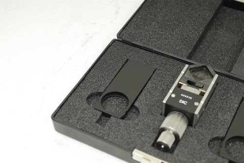 Ziess 444410 Adjustable DIC Prism Slider With Box And 2 Units - Picture 2 of 12
